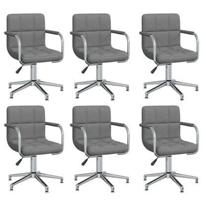 Silla De Comedor Giratoria Tela