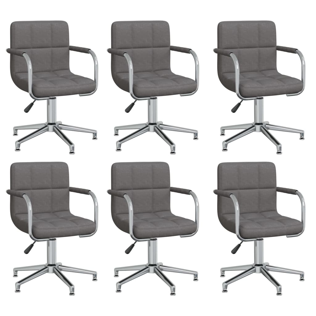Silla De Comedor Giratoria Tela