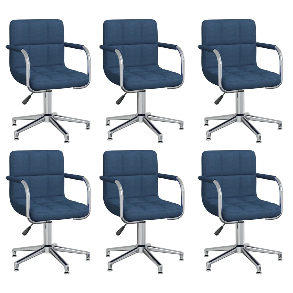 Silla De Comedor Giratoria Tela