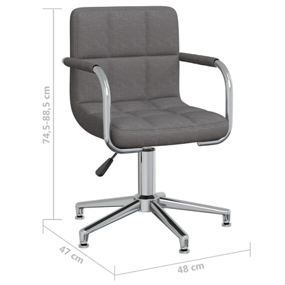Silla De Comedor Giratoria Tela