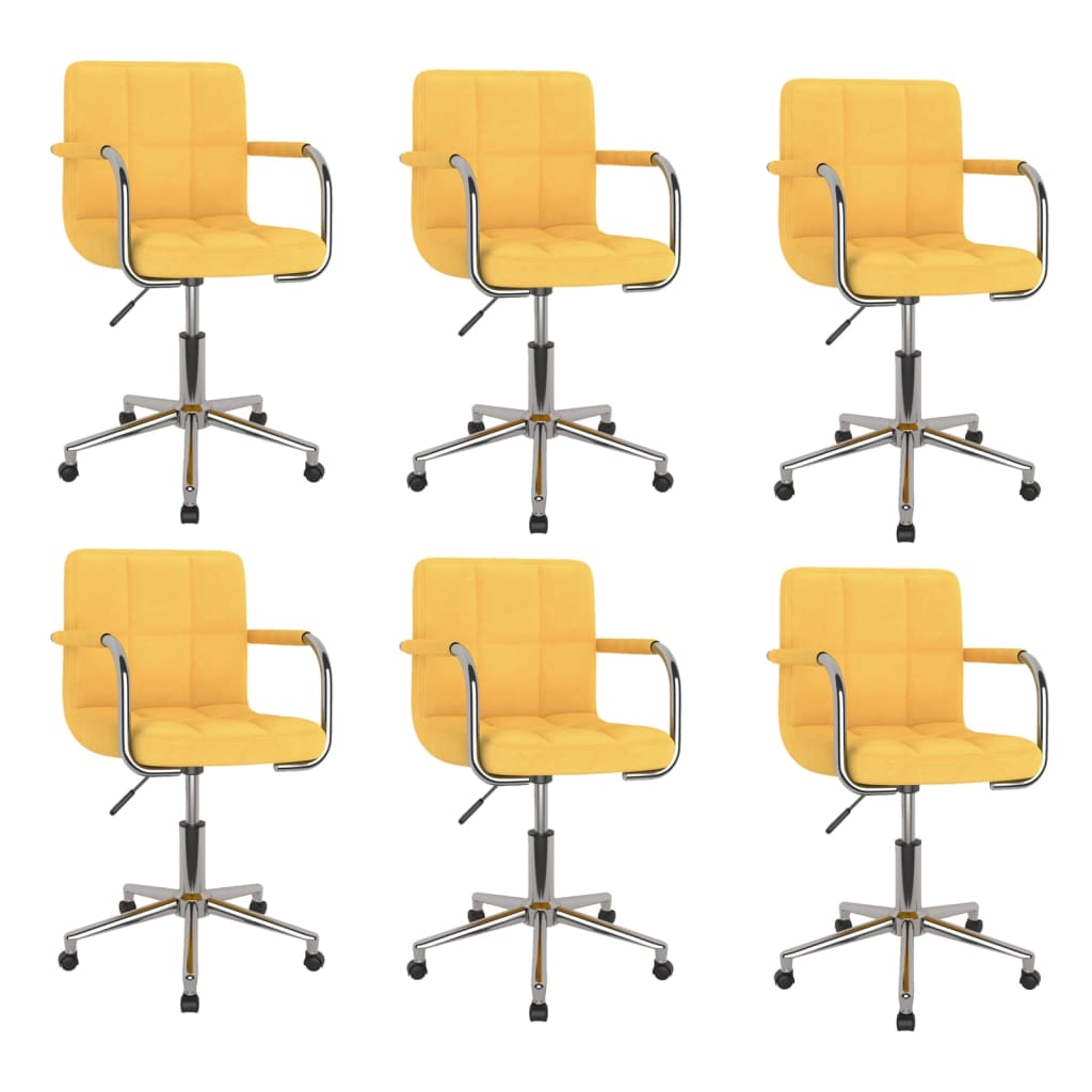 Silla De Comedor Giratoria Tela