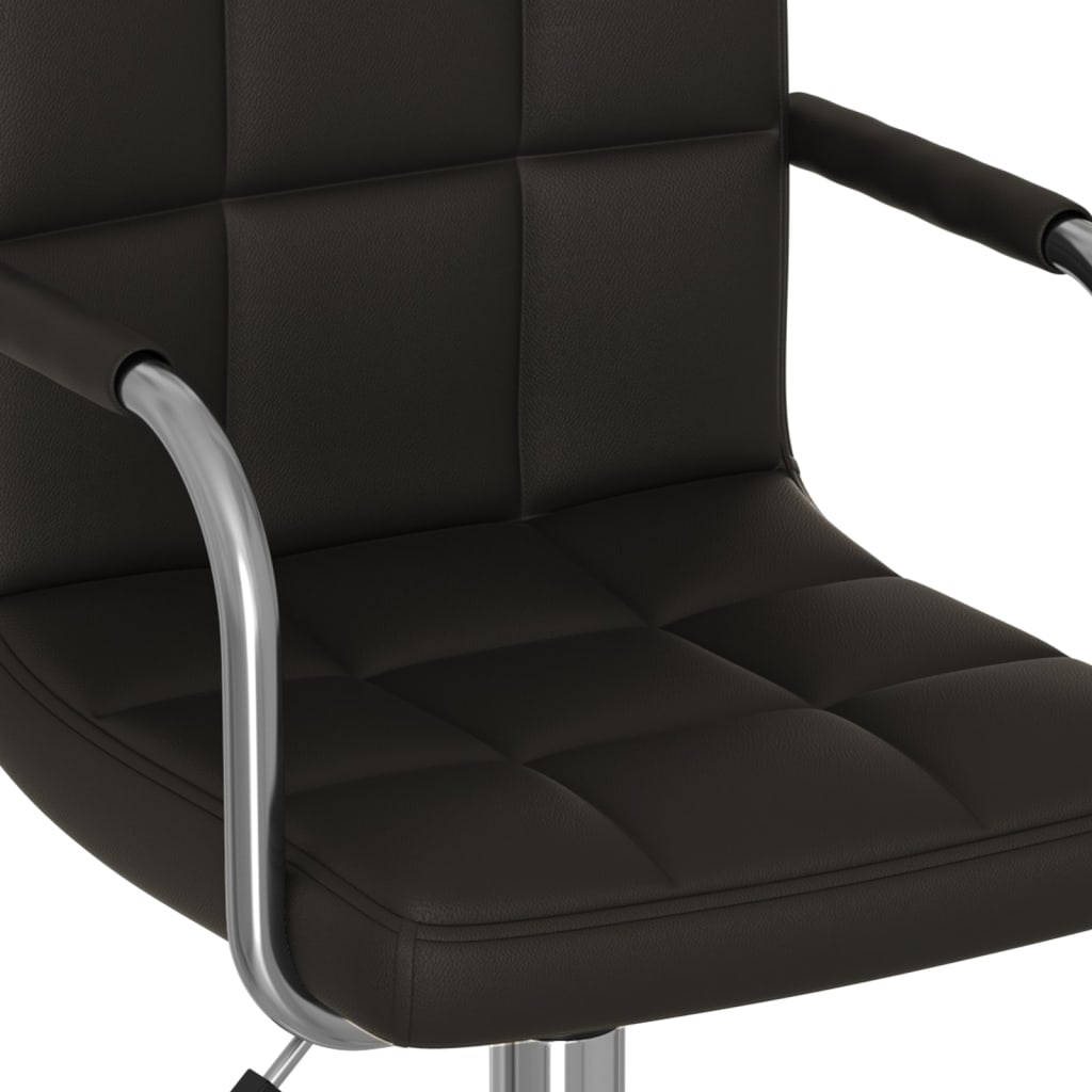 Silla De Comedor Giratoria Cuero Sintético