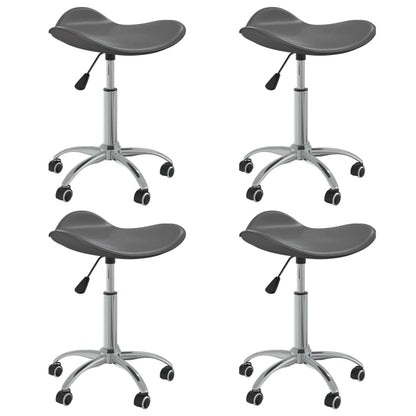 Silla De Comedor Giratoria Cuero Sintético