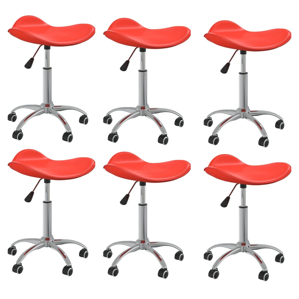 Silla De Comedor Giratoria Cuero Sintético