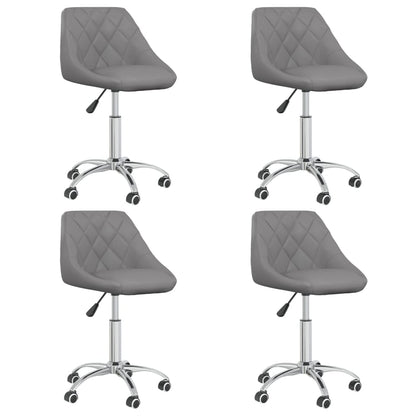 Silla De Comedor Giratoria Cuero Sintético