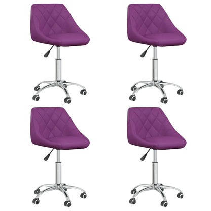 Silla De Comedor Giratoria Cuero Sintético