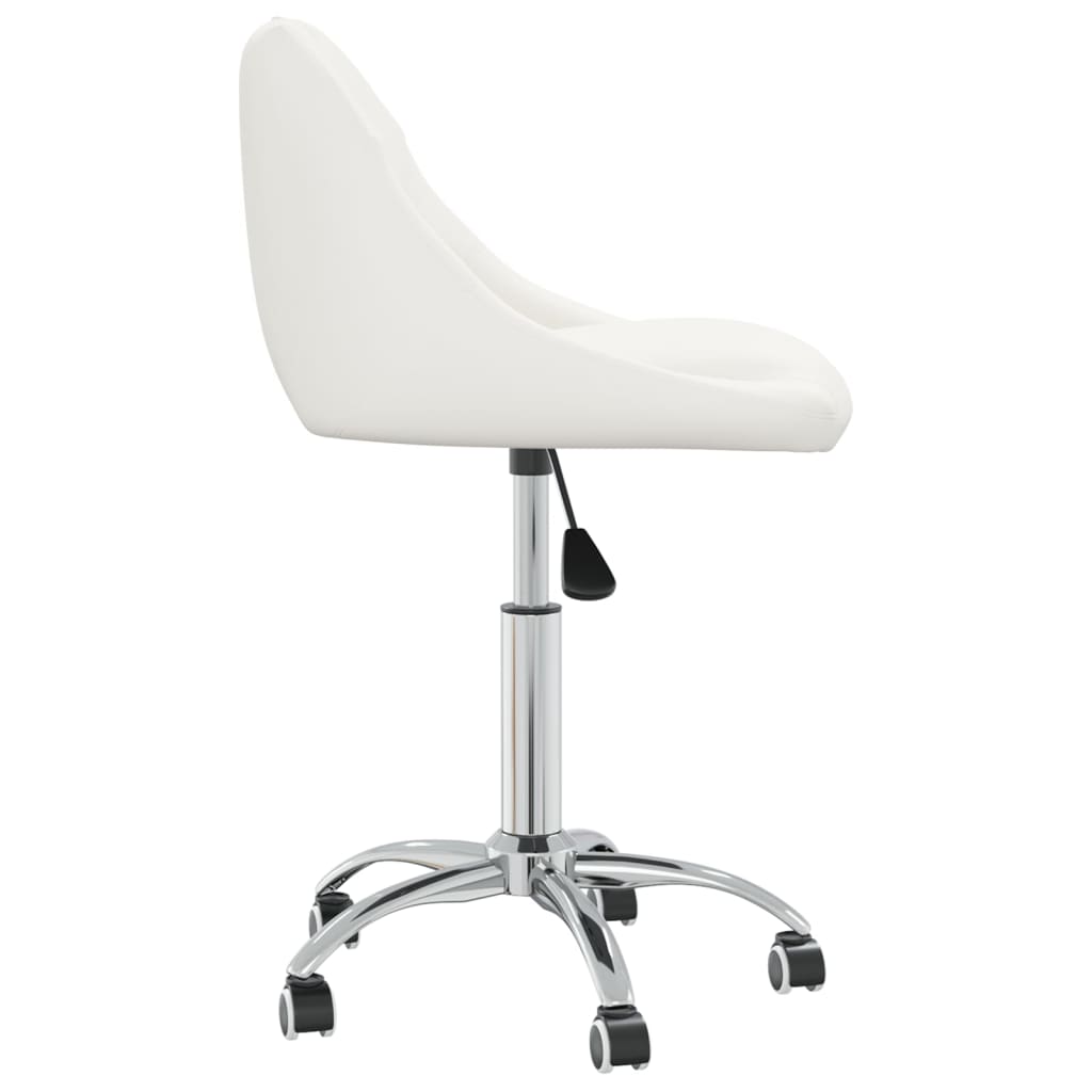 Silla De Comedor Giratoria Cuero Sintético