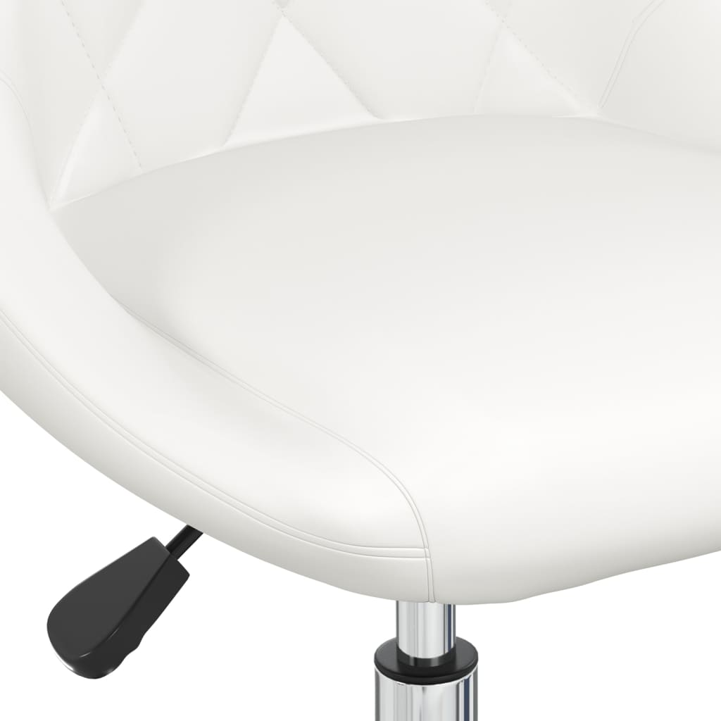 Silla De Comedor Giratoria Cuero Sintético