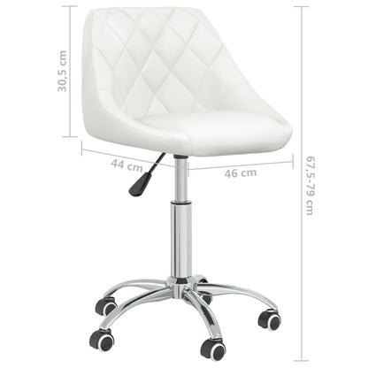 Silla De Comedor Giratoria Cuero Sintético