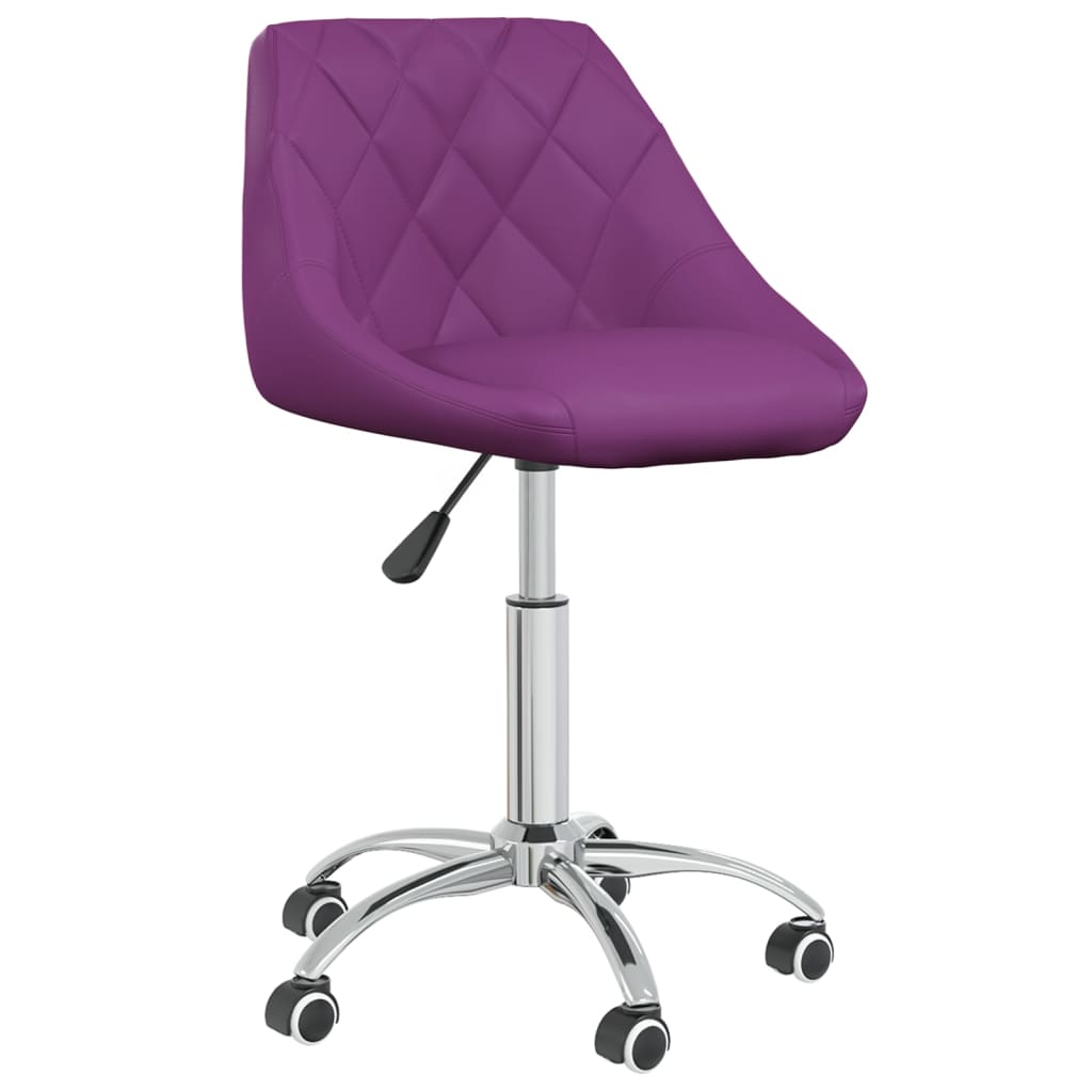 Silla De Comedor Giratoria Cuero Sintético
