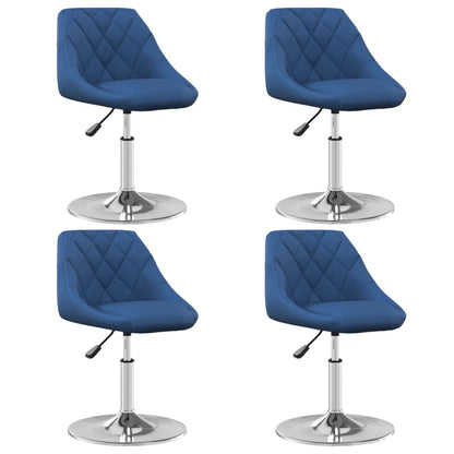 Sillas De Comedor Giratorias 4 Unidades Terciopelo