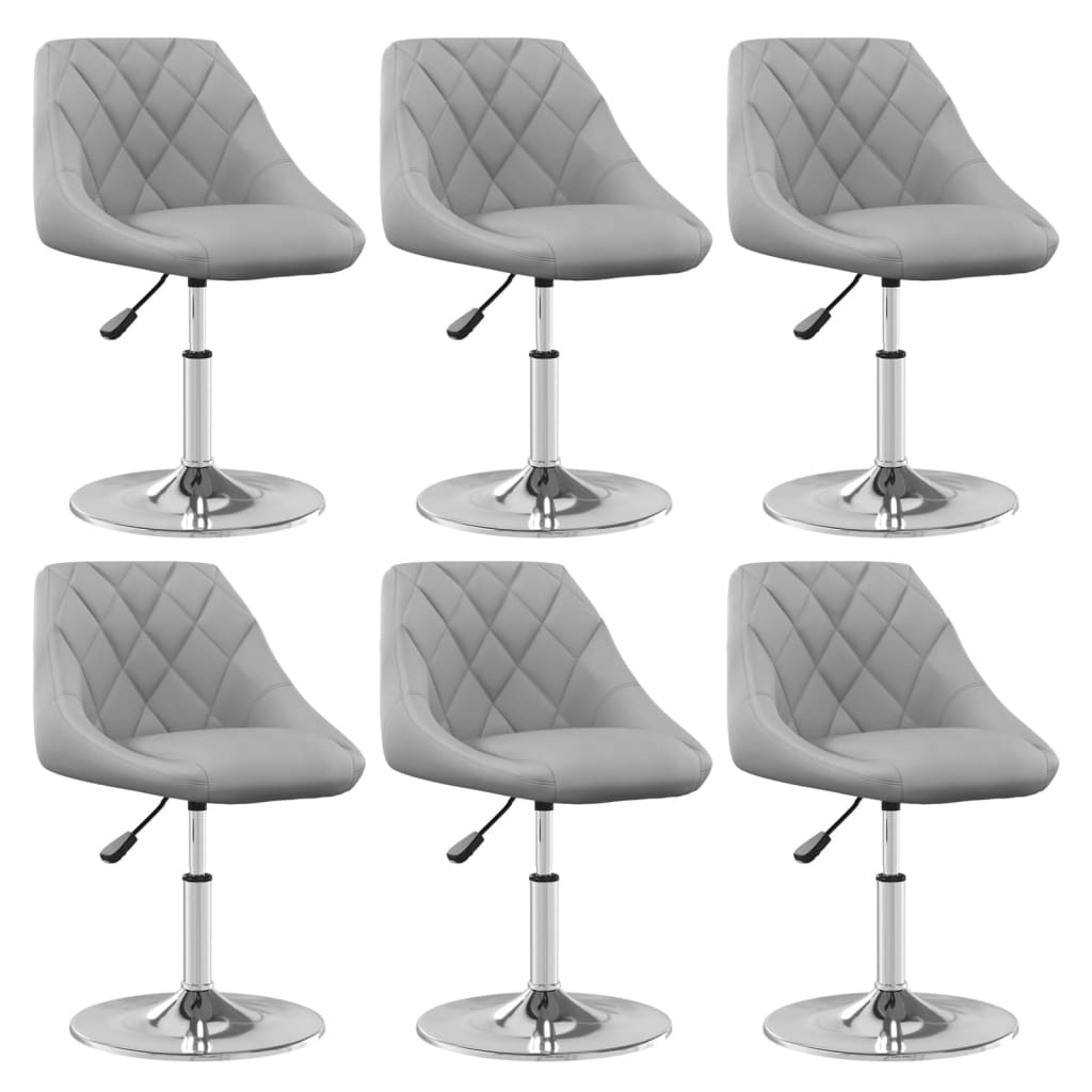 Sillas De Comedor Giratorias 4 Unidades Terciopelo