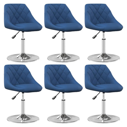 Sillas De Comedor Giratorias 4 Unidades Terciopelo