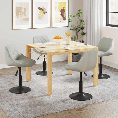 Sillas De Comedor Giratorias 4 Unidades Terciopelo