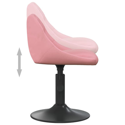 Sillas De Comedor Giratorias 4 Unidades De Terciopelo