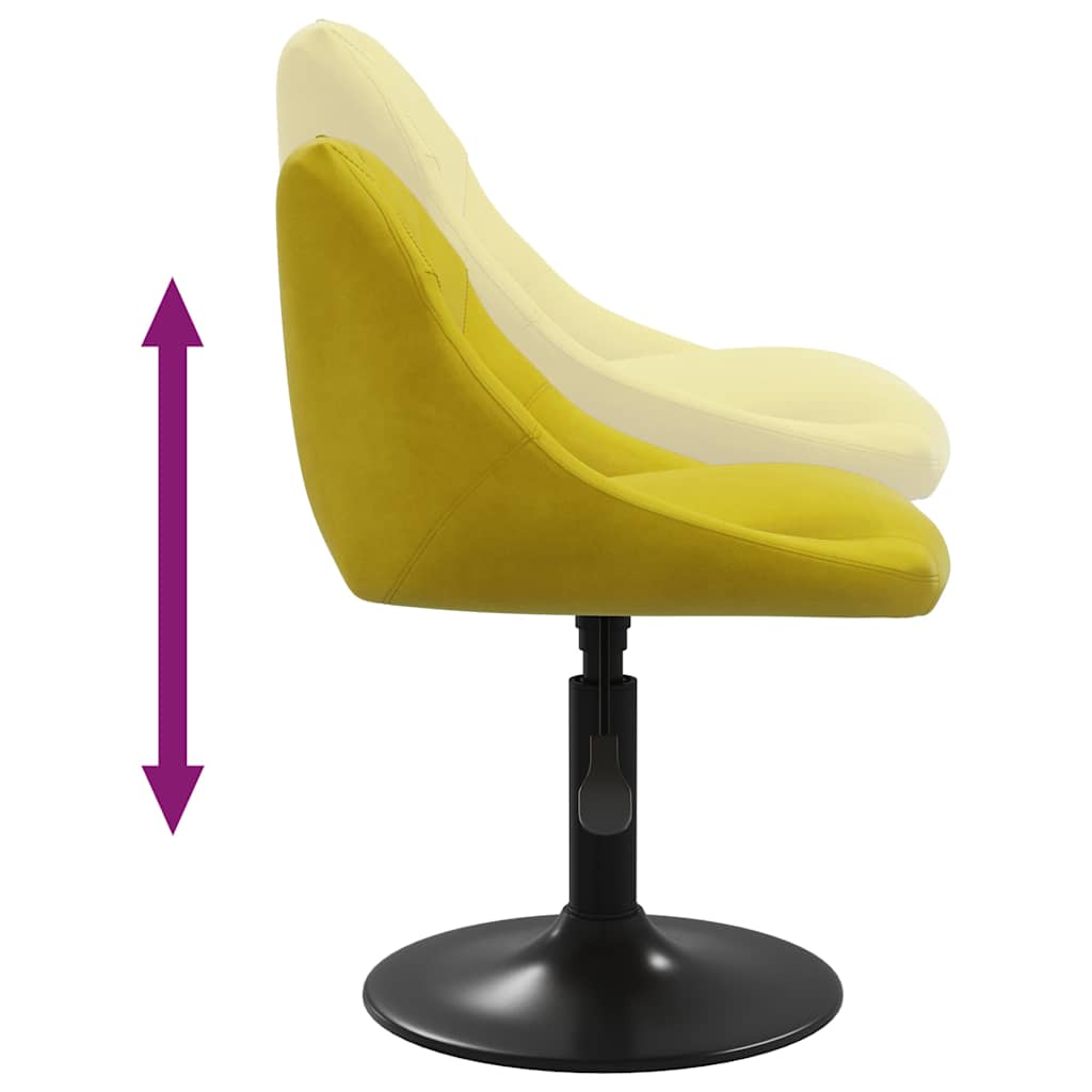 Sillas De Comedor Giratorias 4 Uds Terciopelo