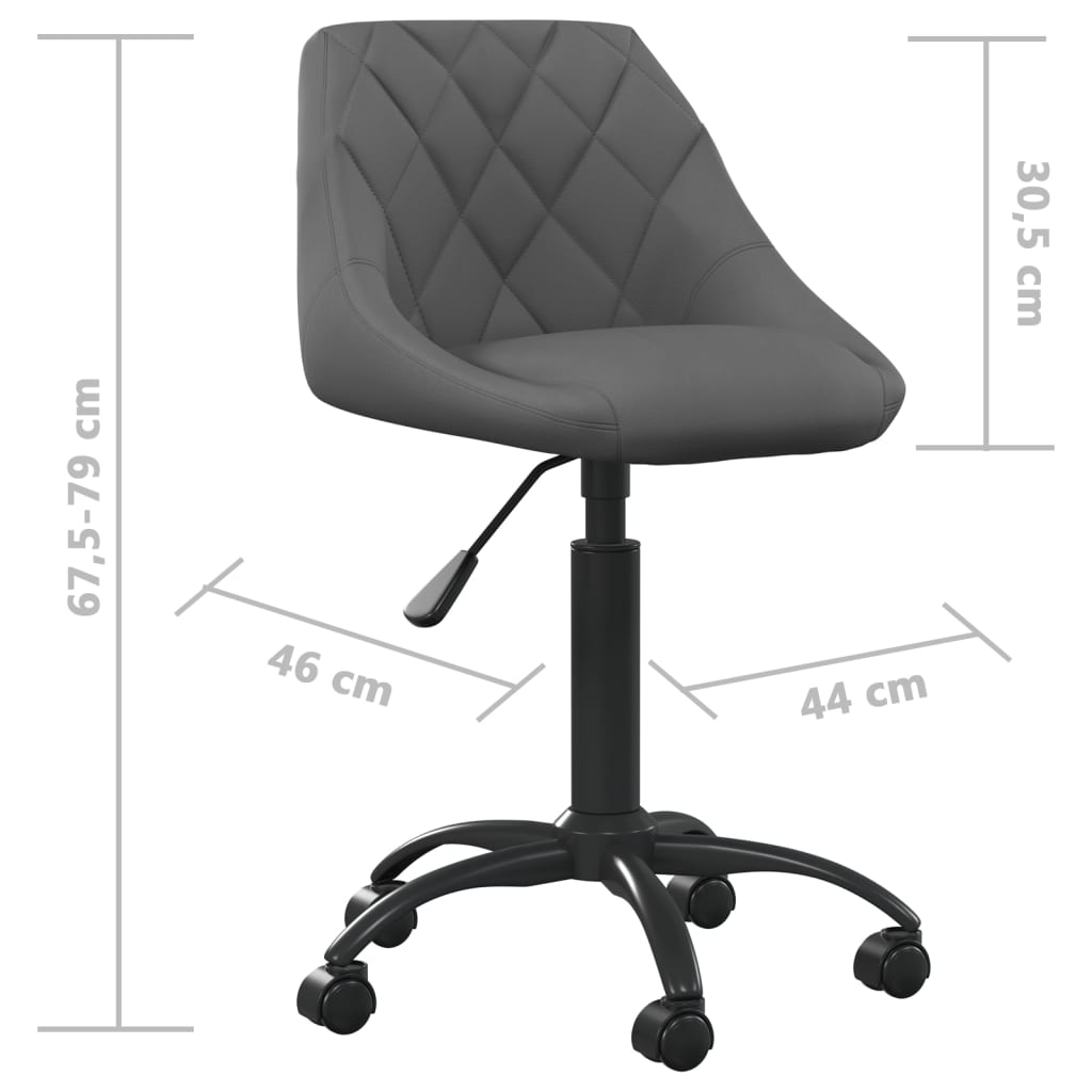 Silla De Oficina De Terciopelo