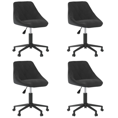 Silla De Comedor Giratoria De Terciopelo