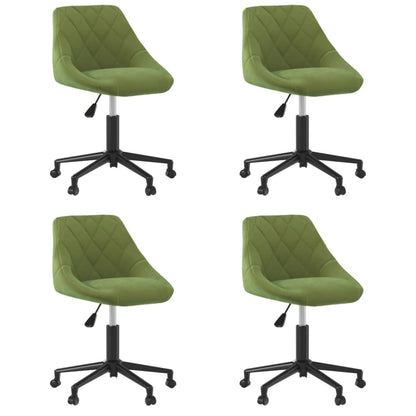 Silla De Comedor Giratoria De Terciopelo