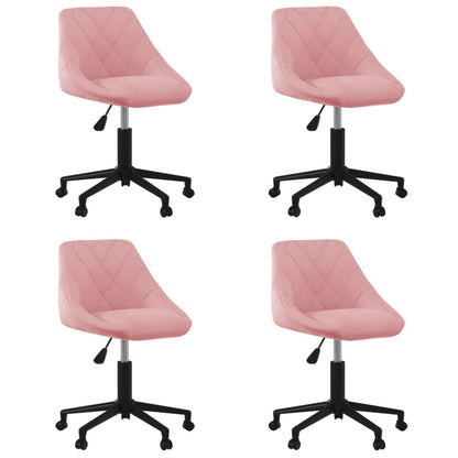 Silla De Comedor Giratoria De Terciopelo