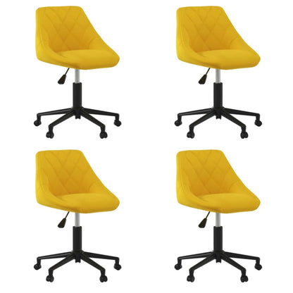 Silla De Comedor Giratoria De Terciopelo