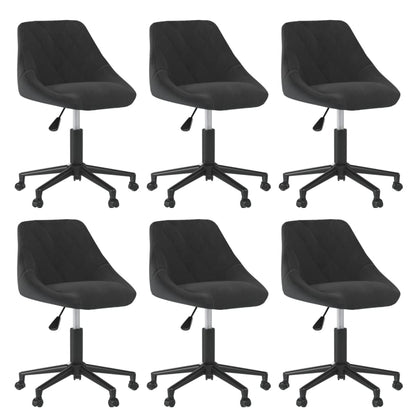 Silla De Comedor Giratoria De Terciopelo