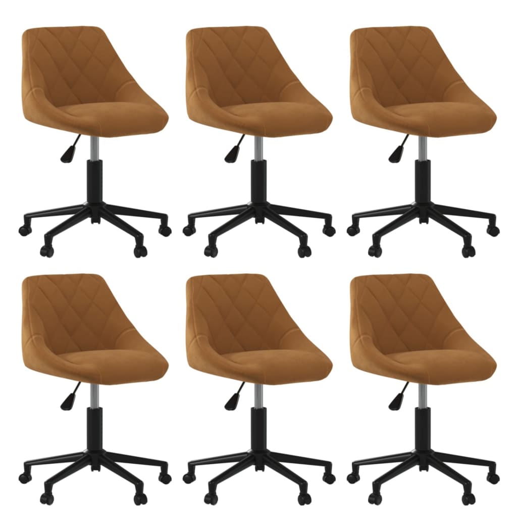 Silla De Comedor Giratoria De Terciopelo