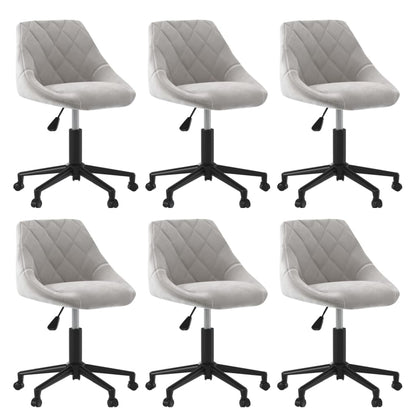 Silla De Comedor Giratoria De Terciopelo