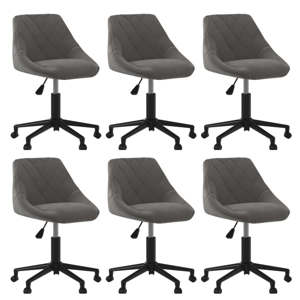 Silla De Comedor Giratoria De Terciopelo