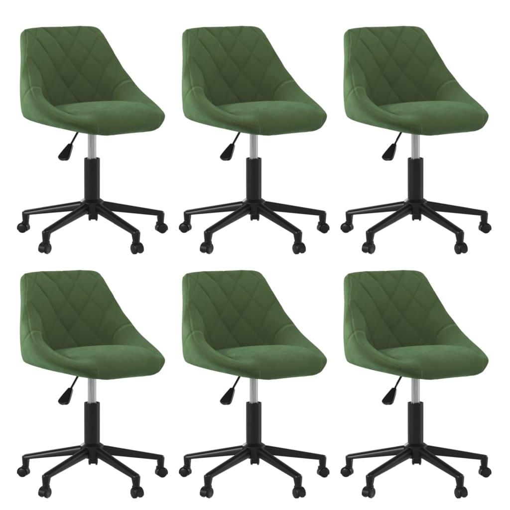 Silla De Comedor Giratoria De Terciopelo