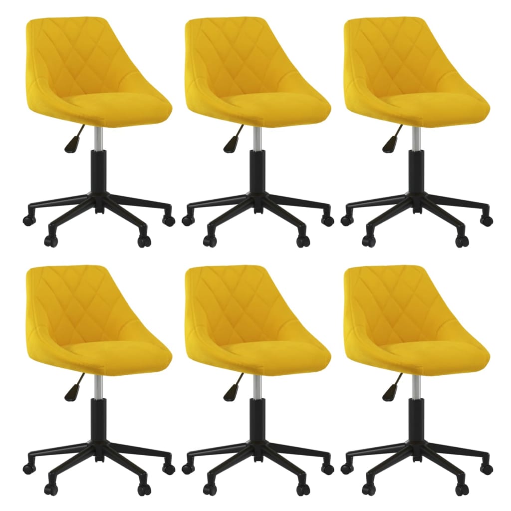 Silla De Comedor Giratoria De Terciopelo