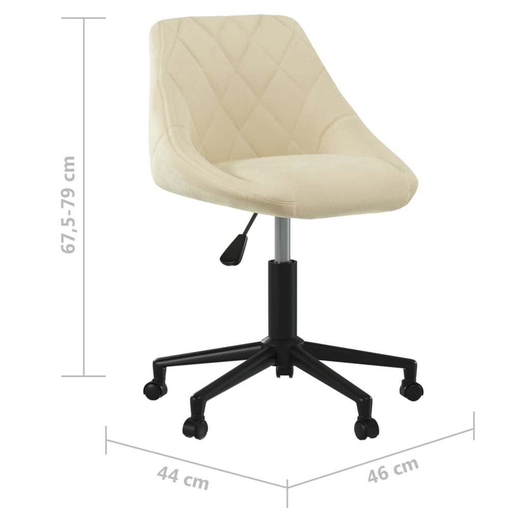 Silla De Comedor Giratoria De Terciopelo