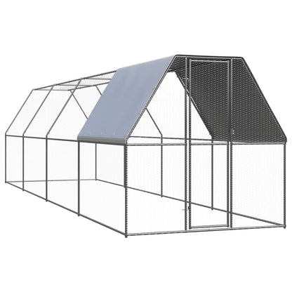 Jaula Gallinero De Exterior De Acero Galvanizado
