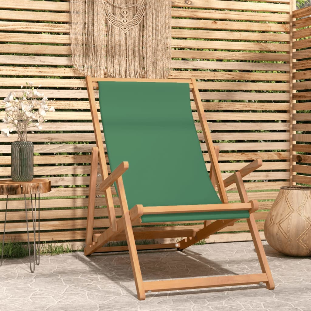 Silla De Jardín De Teca Color 56X105X96 Cm