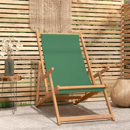 Silla De Jardín De Teca Color 56X105X96 Cm