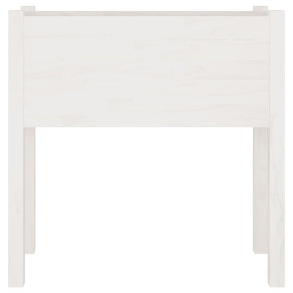 Jardineras 2 Uds Madera Maciza De Pino 70X31X70 Cm