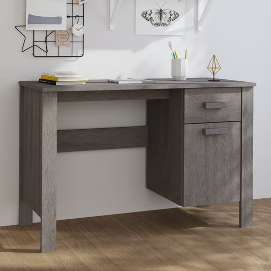 Escritorio Hamar Madera Maciza De Pino 113X50X75 Cm