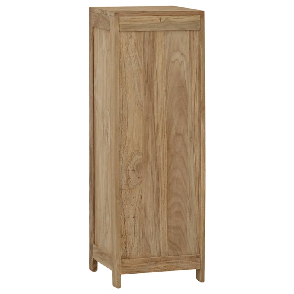 Cómoda De Madera Maciza De Teca 30X30X90 Cm