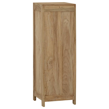 Cómoda De Madera Maciza De Teca 30X30X90 Cm