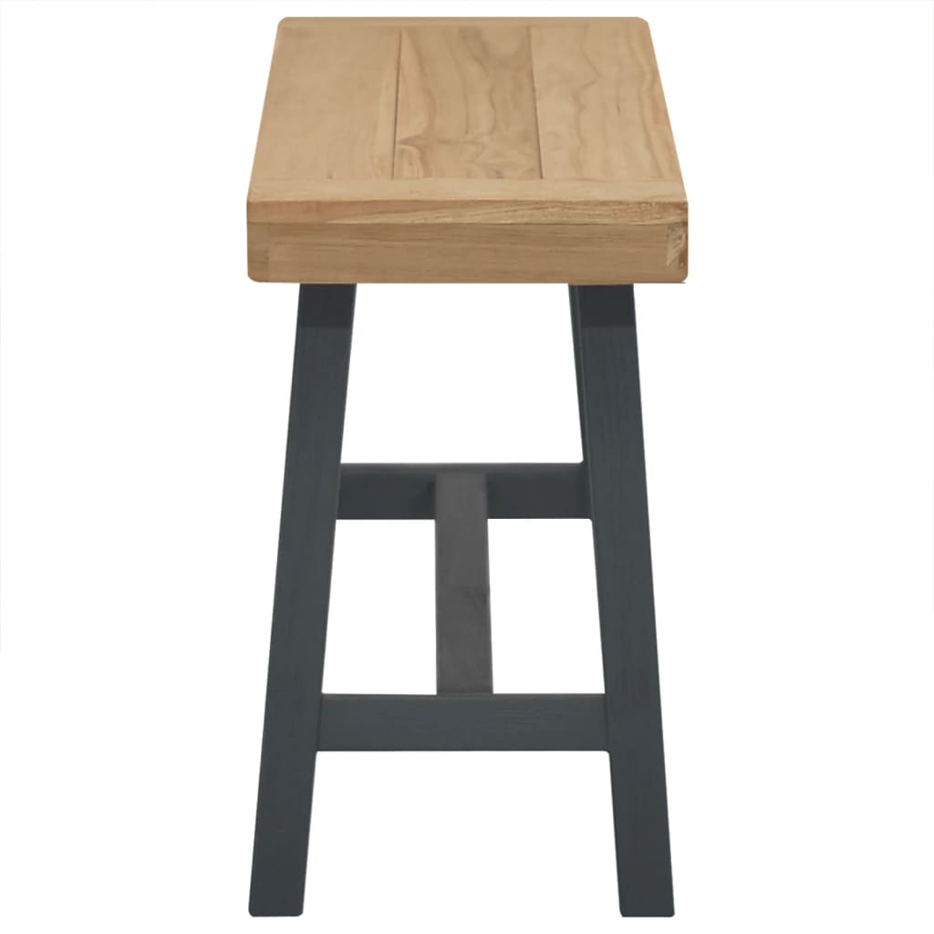 Banco De Madera Maciza De Teca 110 Cm