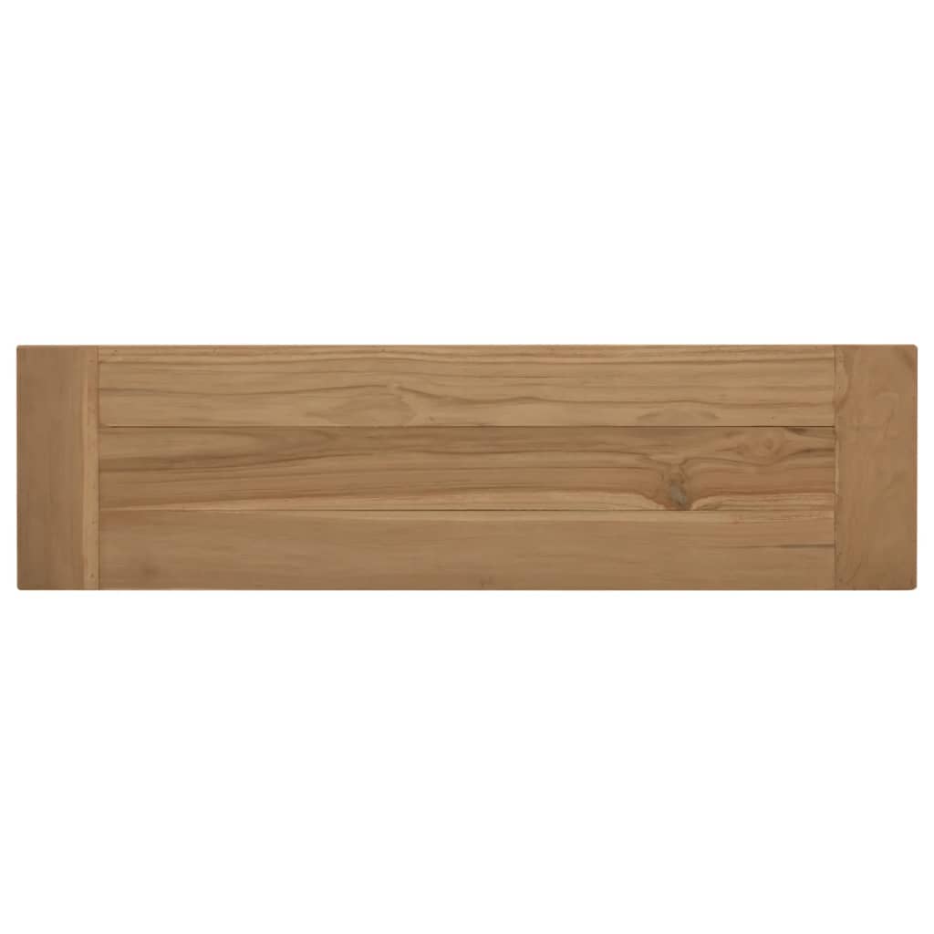 Banco De Madera Maciza De Teca 110 Cm