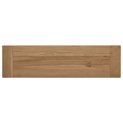 Banco De Madera Maciza De Teca 110 Cm
