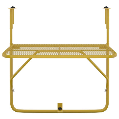 Mesa De Balcón Acero 60X40 Cm