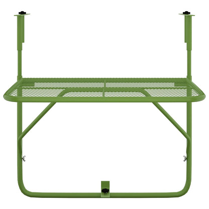 Mesa De Balcón Acero 60X40 Cm