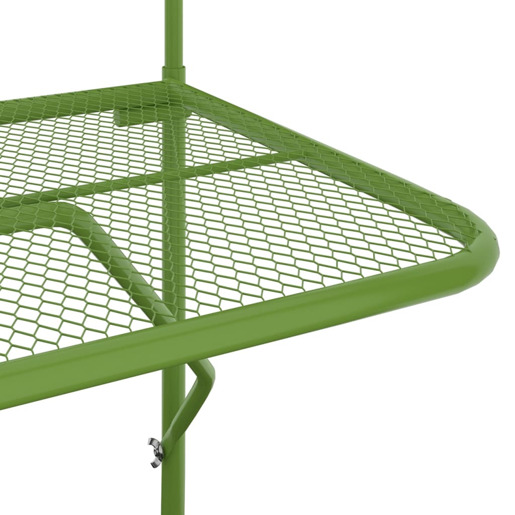 Mesa De Balcón Acero 60X40 Cm