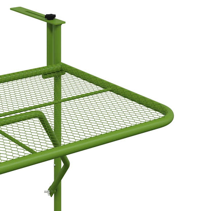 Mesa De Balcón Acero 60X40 Cm
