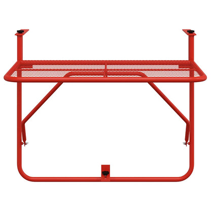 Mesa De Balcón Acero Dorado 60X40 Cm