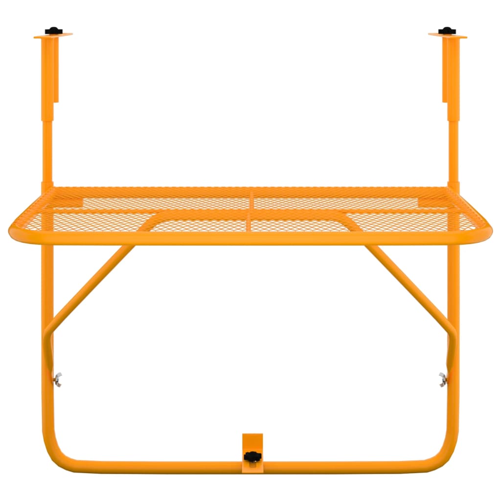 Mesa De Balcón Acero 60X40 Cm
