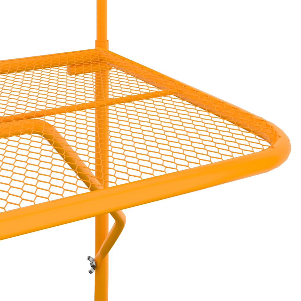Mesa De Balcón Acero 60X40 Cm