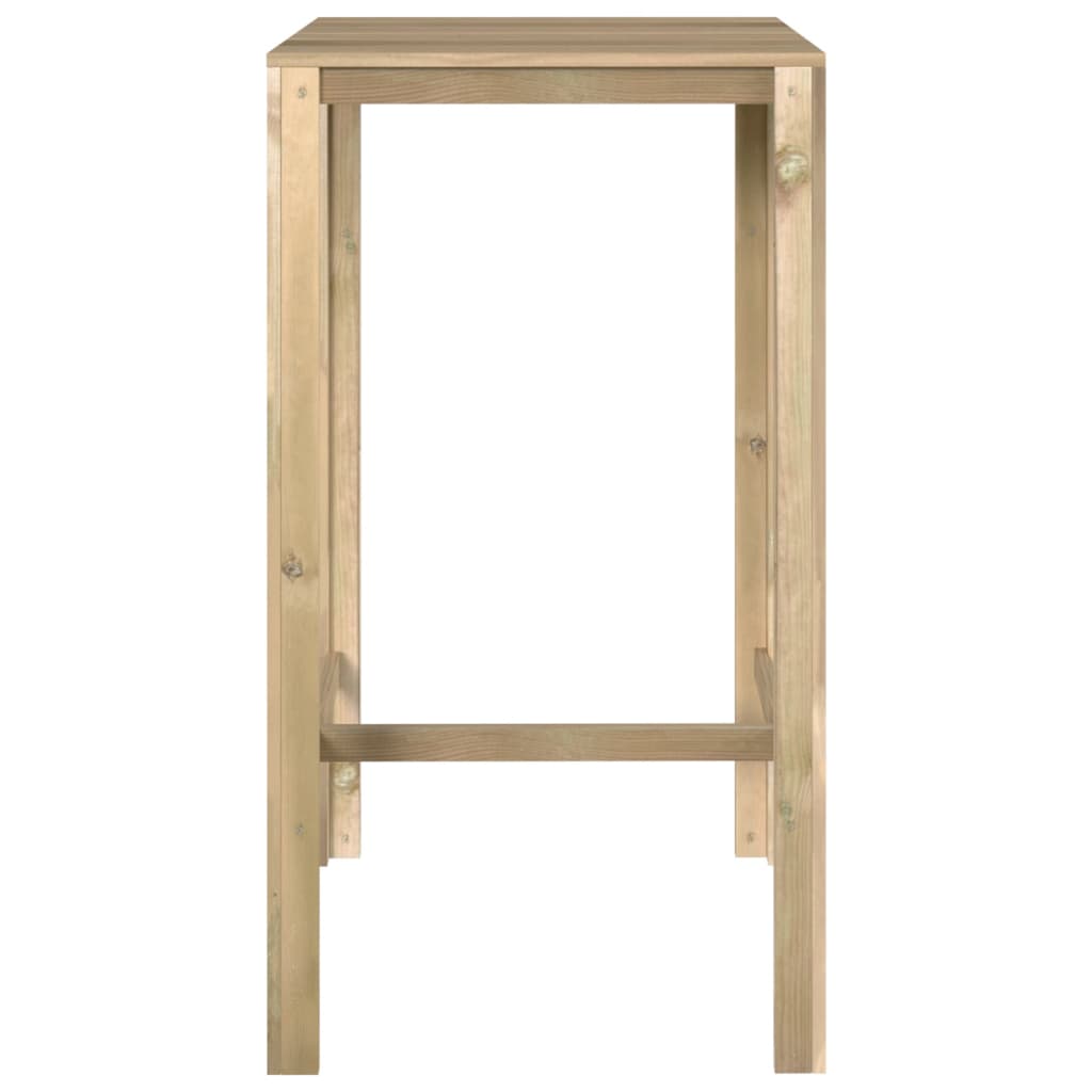 Mesa De Bar Madera De Pino Impregnada